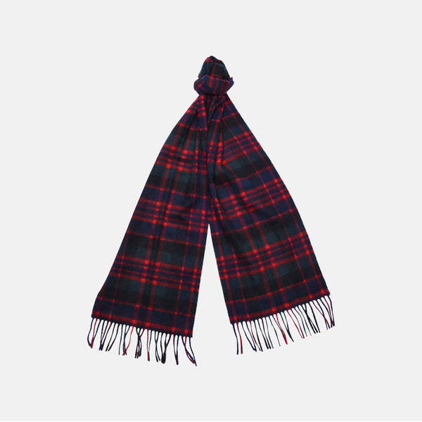 Tartan Wool and Cashmere Scarf