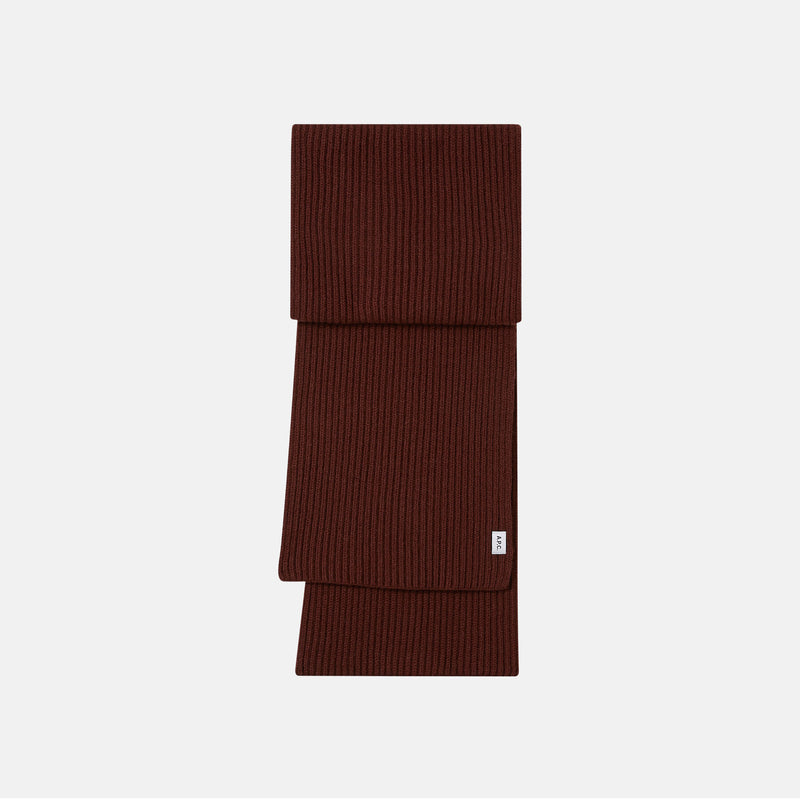 Wool and cashmere scarf