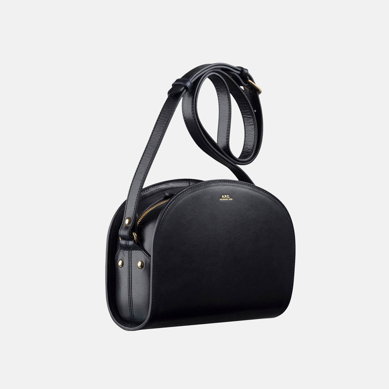 Leather shoulder bag