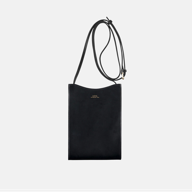 Leather shoulder bag