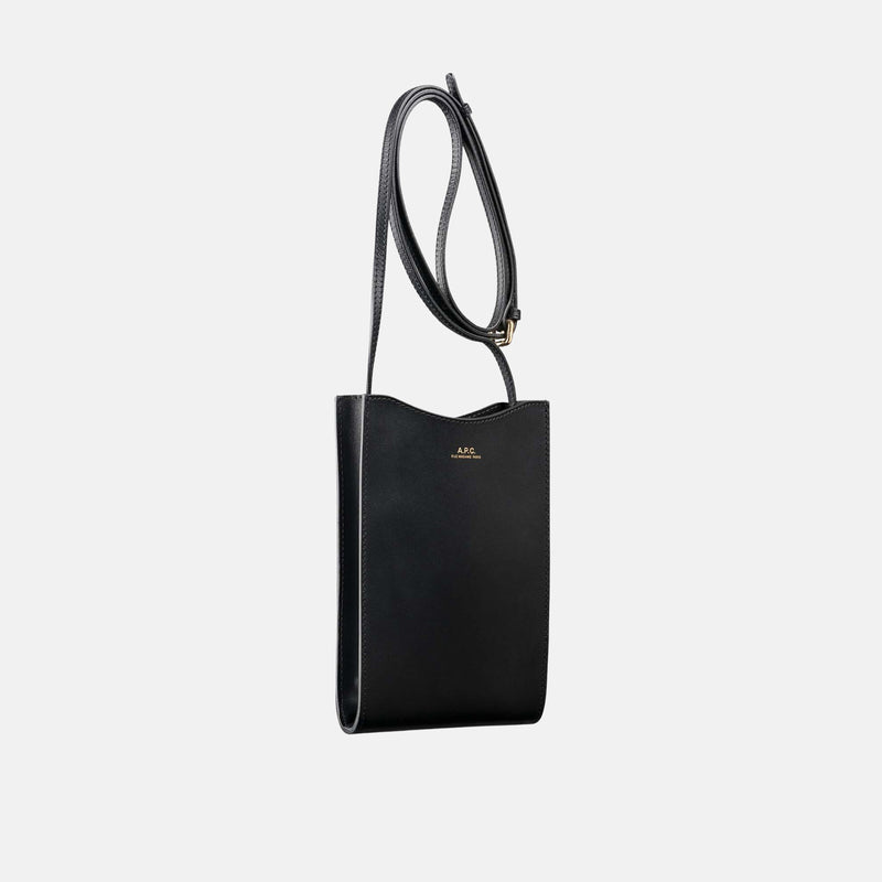 Leather shoulder bag